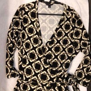 Banana republic wrap dress